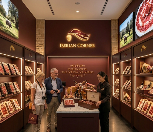 Boutique de productos Travel-Friendly y línea de caja